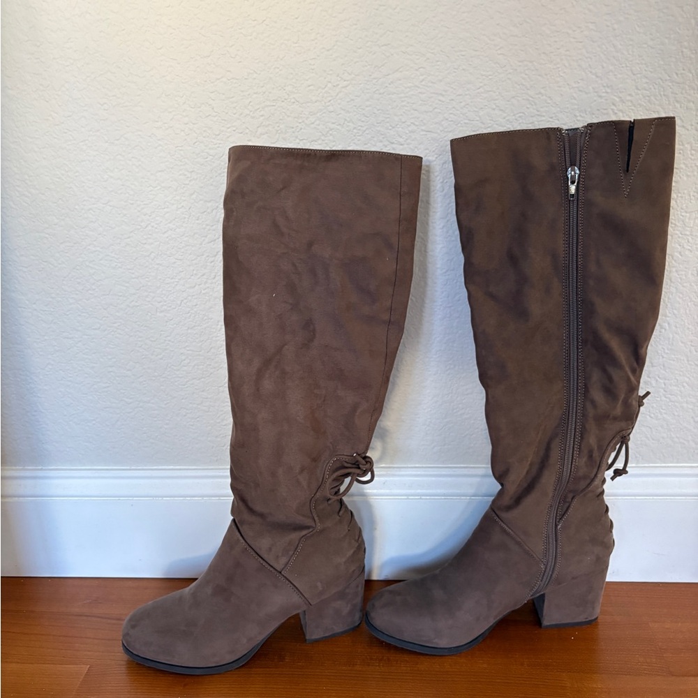 VJH Confort Over the Knee Brown Boots
